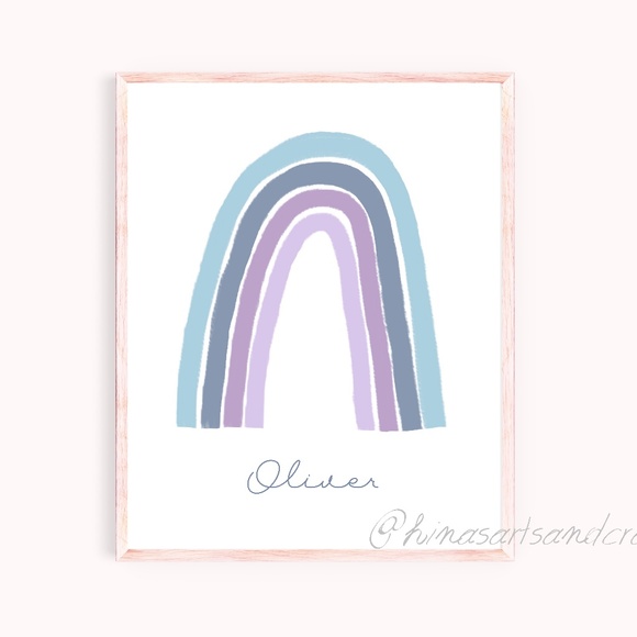 Boho rainbow name Display - Picture 5 of 6